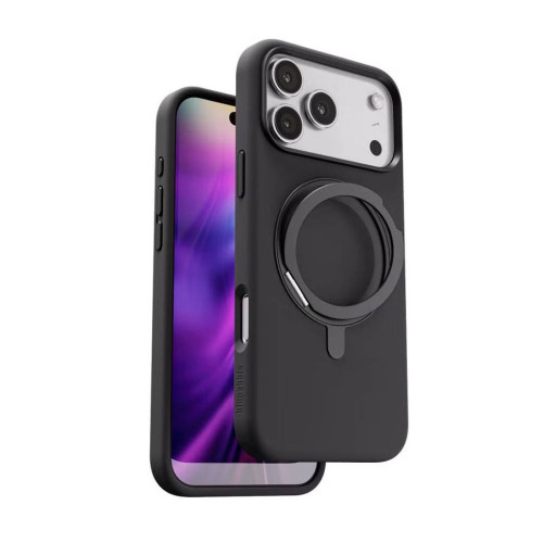 Накладка Blupebble для iPhone 17 Pro Max RingFlex Case MagSafe Black