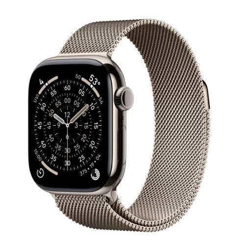 Apple Watch Series 11 42mm Natural Titanium Natural Milano Loop Cell