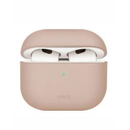 Чехол Uniq для Airpods 4 LINO Liquid silicone Pink купить в Уфе