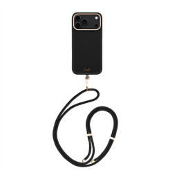 Накладка Uniq для iPhone 17 Pro COEHL Strap series Mirelle Ebony (MagSafe) купить в Уфе
