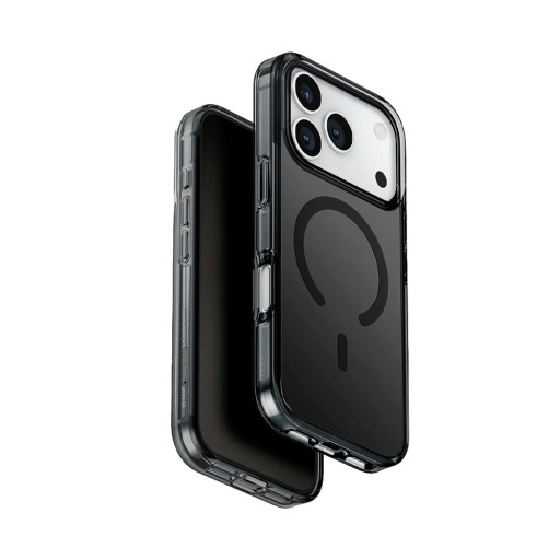 Накладка Uniq для iPhone 17 Pro Max Clario Smoke (MagSafe)