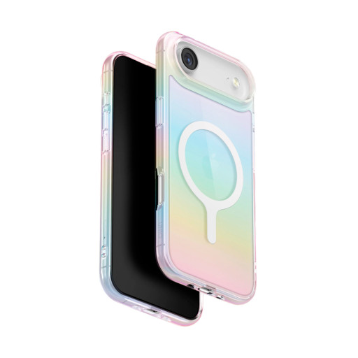 Накладка Uniq для iPhone Air Iridescia (holographic) Holo Quartz (Magsafe)