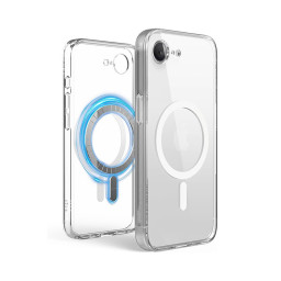 Накладка Elago для iPhone 16E HYBRID (pc/tpu) Clear (MagSafe) купить в Уфе