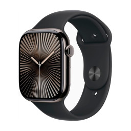 Apple Watch Series 10 42mm Slate Titanium Black Band M/L Cell купить в Уфе