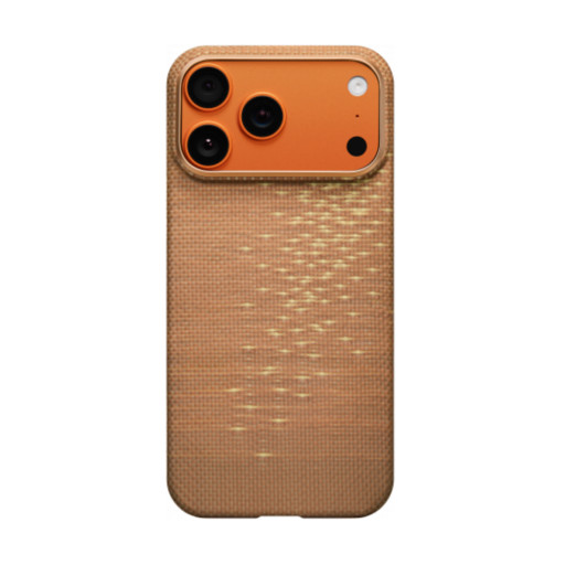 Накладка Pitaka для iPhone 17 Pro Ultra-Slim Case Golden Glint