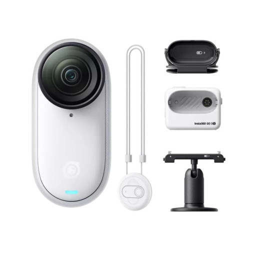 Экшн-камера Insta360 GO 3S 64Gb Standard Bundle Arctic White