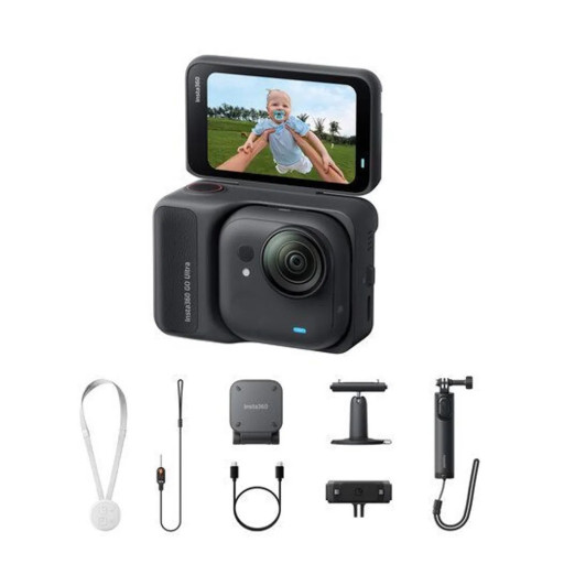 Экшн-камера Insta360 GO Ultra Creator Bundle Black