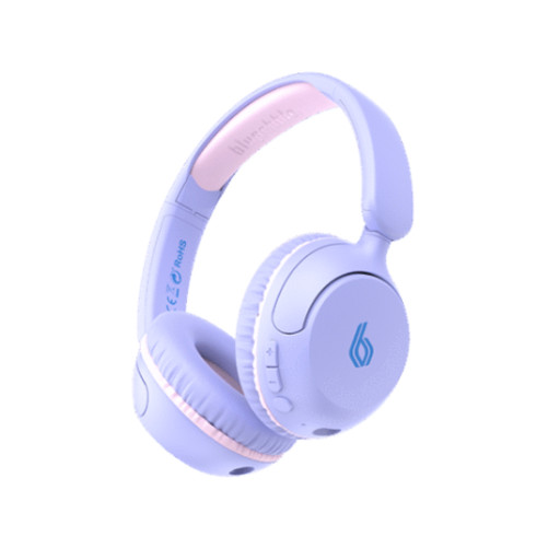 Беспроводные наушники Blupebble Bounce 2in1 Kids Headphones Lavender