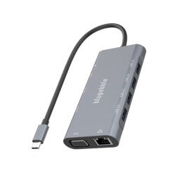 Адаптер Blupebble C11 Multiport Aluminum 11in1 Hub Gray купить в Уфе