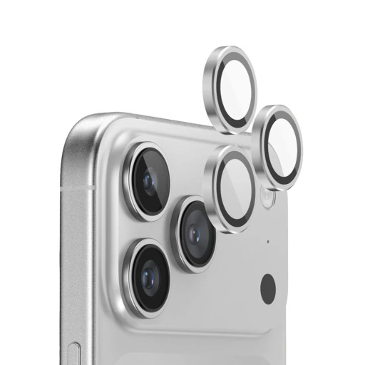 Защитное стекло для камеры Blupebble iPhone 17 Pro/17 Pro Max Rock Series Camera Glass Clear