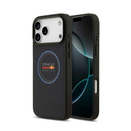 Накладка Red Bull для iPhone 17 Pro PU Meshed with Ring and Metal camera Navy/Blue (MagSafe) купить в Уфе