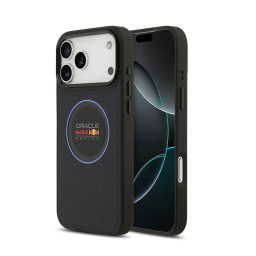 Накладка Red Bull для iPhone 17 Pro Max PU Meshed with Ring and Metal camera Navy/Blue (MagSafe купить в Уфе