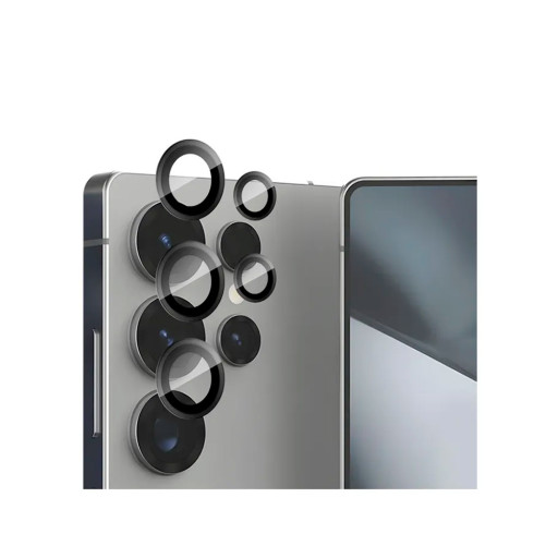 Защитное стекло для камеры BlueO для Samsung Galaxy S25 Ultra Camera lens Armor metal Black