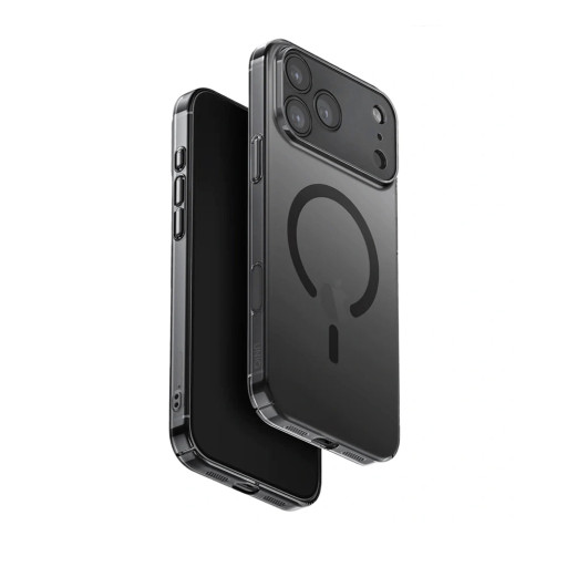 Накладка Uniq для iPhone 17 Pro AirSuit Glossy Smoke (MagSafe)