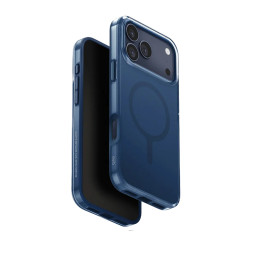 Накладка Uniq для iPhone 17 Pro Clario Royal Blue (MagSafe) купить в Уфе