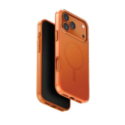 Накладка Uniq для iPhone 17 Pro Clario Volt Orange (MagSafe) купить в Уфе