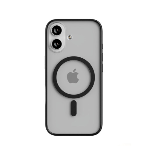 Накладка uBear для iPhone 17 Rocket Silk MagSafe черная