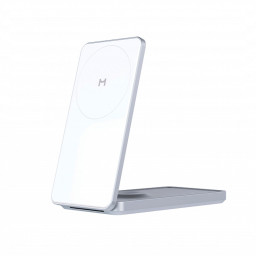 Беспроводное зарядное устройство Magssory Flip MagSafe 3 в 1 silver купить в Уфе