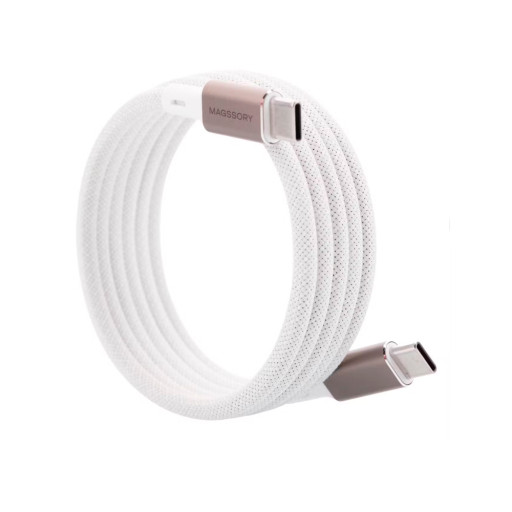 Кабель Magssory Line C 60W 2.4m USB-C Cable titanium