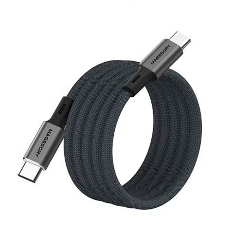 Кабель Magssory Line C 60W 2.4m USB-C Cable grey