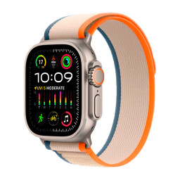 Apple Watch Ultra 2 49mm Titanium Orange Beige Trail Loop S/M купить в Уфе