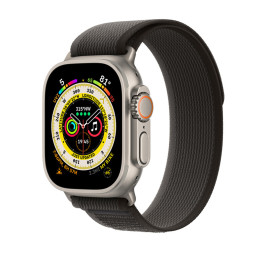 Apple Watch Ultra 49mm Titanium Black Gray Trail Loop S/M купить в Уфе