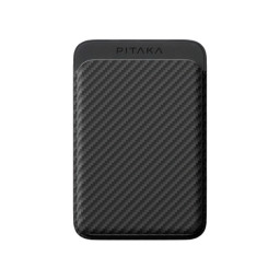 Визитница Pitaka Magnetic Woven Wallet Black/Gray купить в Уфе