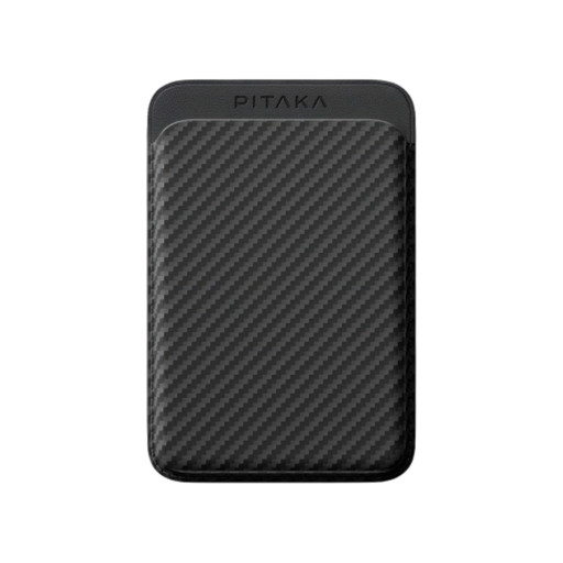 Визитница Pitaka Magnetic Woven Wallet Black/Gray
