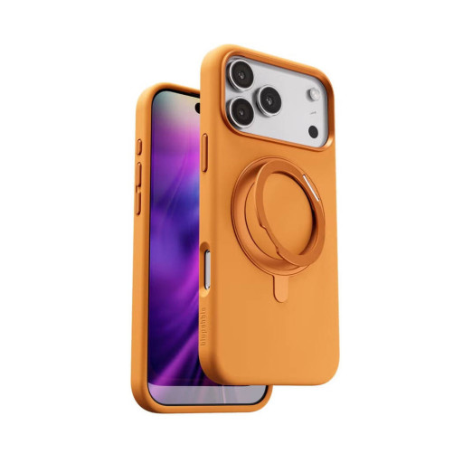 Накладка Blupebble для iPhone 17 Pro RingFlex Case MagSafe Orange