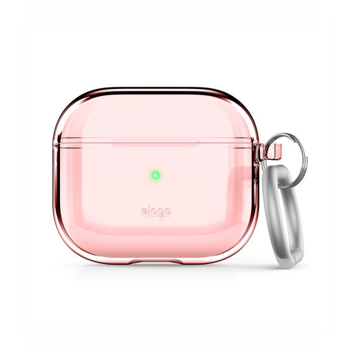 Чехол Elago для Airpods Pro 3 Clear Hang case Lovely Pink