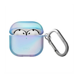 Чехол Uniq для Airpods 4 Iridescia (holographic) Eclipse Blue купить в Уфе