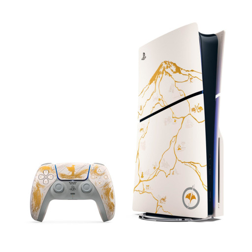 Игровая приставка Sony PlayStation 5 Slim Ghost of Yotei Gold Limited Edition Bundles
