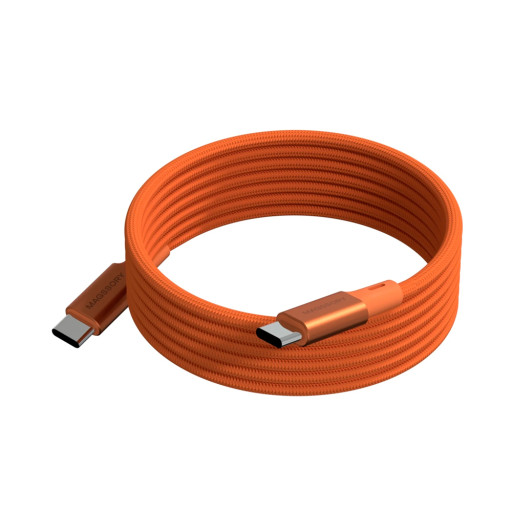 Кабель Magssory Link C 60W USB-C, 1,5 м Orange CBL001