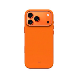 Накладка Magssory для iPhone 17 Pro Eco-Leather Case Orange купить в Уфе
