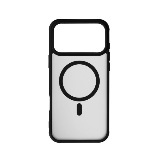 Накладка uBear для iPhone 17 Pro Max Rocket Frost MagSafe черная