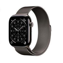 Apple Watch Series 11 42mm Slate Titanium Slate Milano Loop Cell M/L купить в Уфе