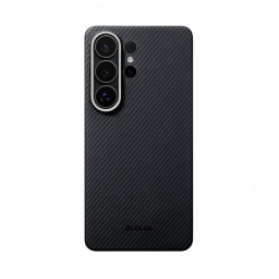 Накладка Pitaka MagEZ Case 4 для Samsung Galaxy S26 Ultra черно-серая купить в Уфе