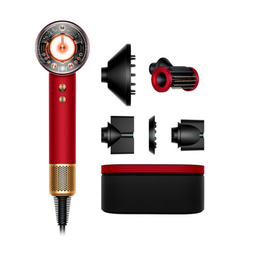 Фен Dyson Supersonic Nural HD16 Diffuse Red Velvet / Gold