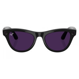 Умные очки Ray-Ban Smart Glasses Skyler RW4010 Shiny Black/Transitions Amethyst купить в Уфе
