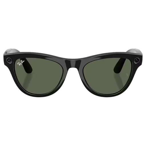 Умные очки Ray-Ban Smart Glasses Skyler Gen 2 RW4014 Shiny Black/Green
