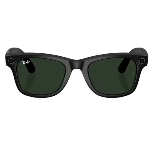 Умные очки Ray-Ban Smart Glasses Wayfarer RW4008 Matte Black/Transitions Graphite Green