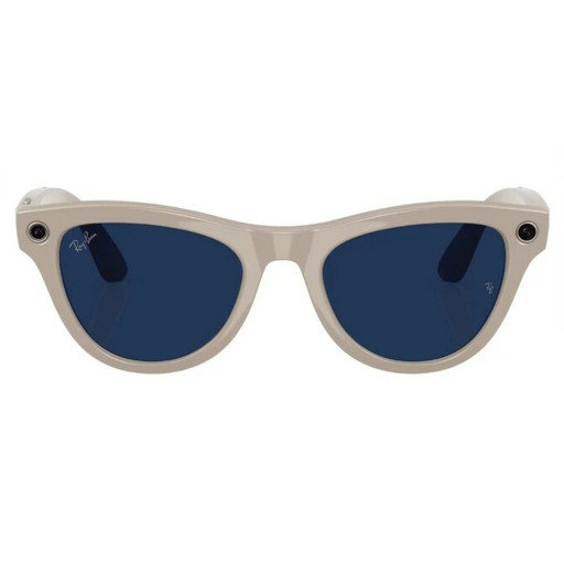 Умные очки Ray-Ban Smart Glasses Skyler RW4010 Shiny Chalky Gray/Transitions Sapphire