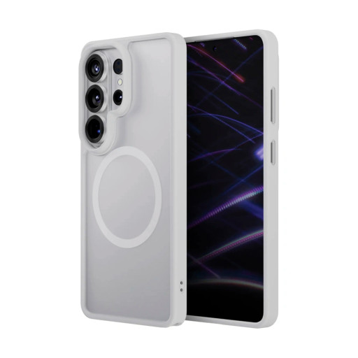 Накладка Uniq для Samsung Galaxy S26 Ultra Veren Chalk Frost MagSafe