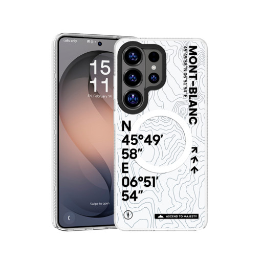 Накладка Benks для Samsung Galaxy S26 Ultra Summit Series Magnetic Mont Blanc White