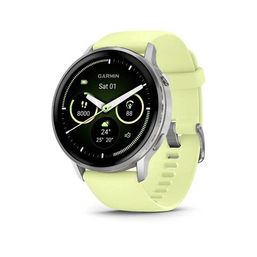 Garmin Venu 4 45mm Silver Citron Green