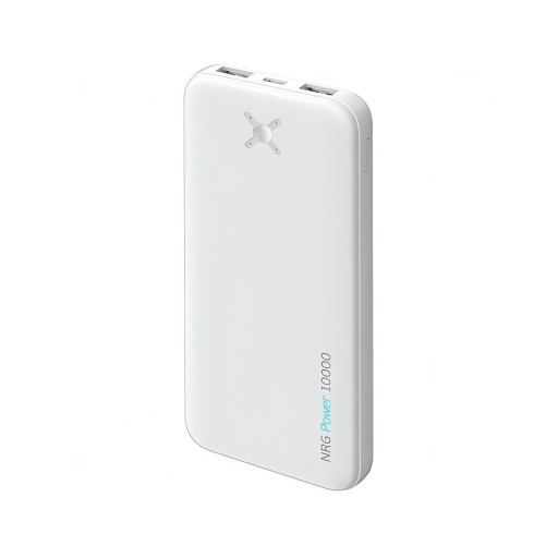 Внешний аккумулятор Deppa NRG Power 10000 mAh белый