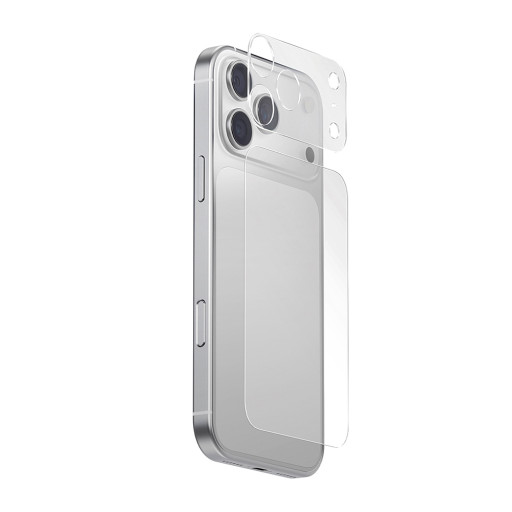 Защитное стекло Uniq для iPhone 17 Pro Max Optix Aeroshield+ Camera module (PC) Frost Clear (+inst)