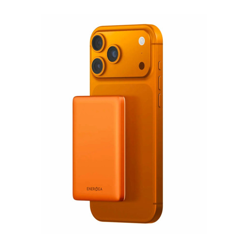Внешний аккумулятор Energea AluPac MINI 5000W MagSafe 15W Ultra Light Aluminium Orange