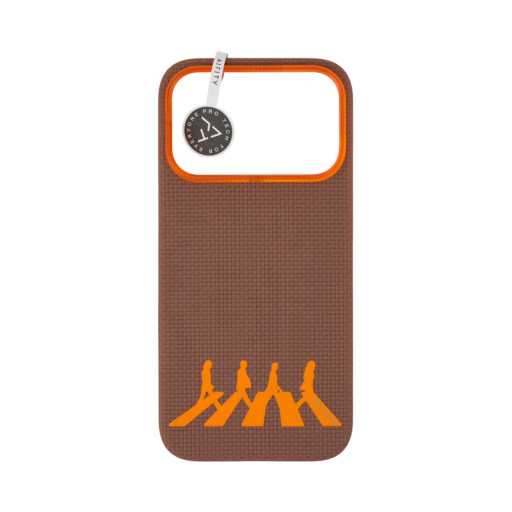 Накладка Airity для iPhone 17 Pro Abbey Road 1969 Orange