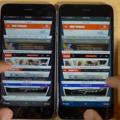 2 ГБ оперативной памяти iPhone 6s значительно ускоряют загрузку страниц в Safari